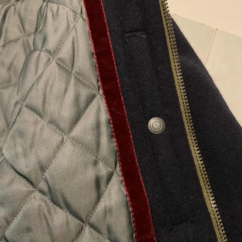 Abercrombie & Fitch‎ Men’s Wool-Blend Jacket Navy Blue